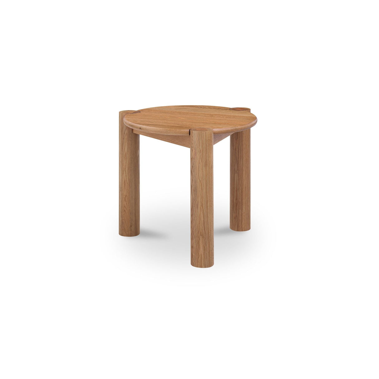 Jack Brushed Natural Oak Side Table by Moe's Home at Eve Furniture
