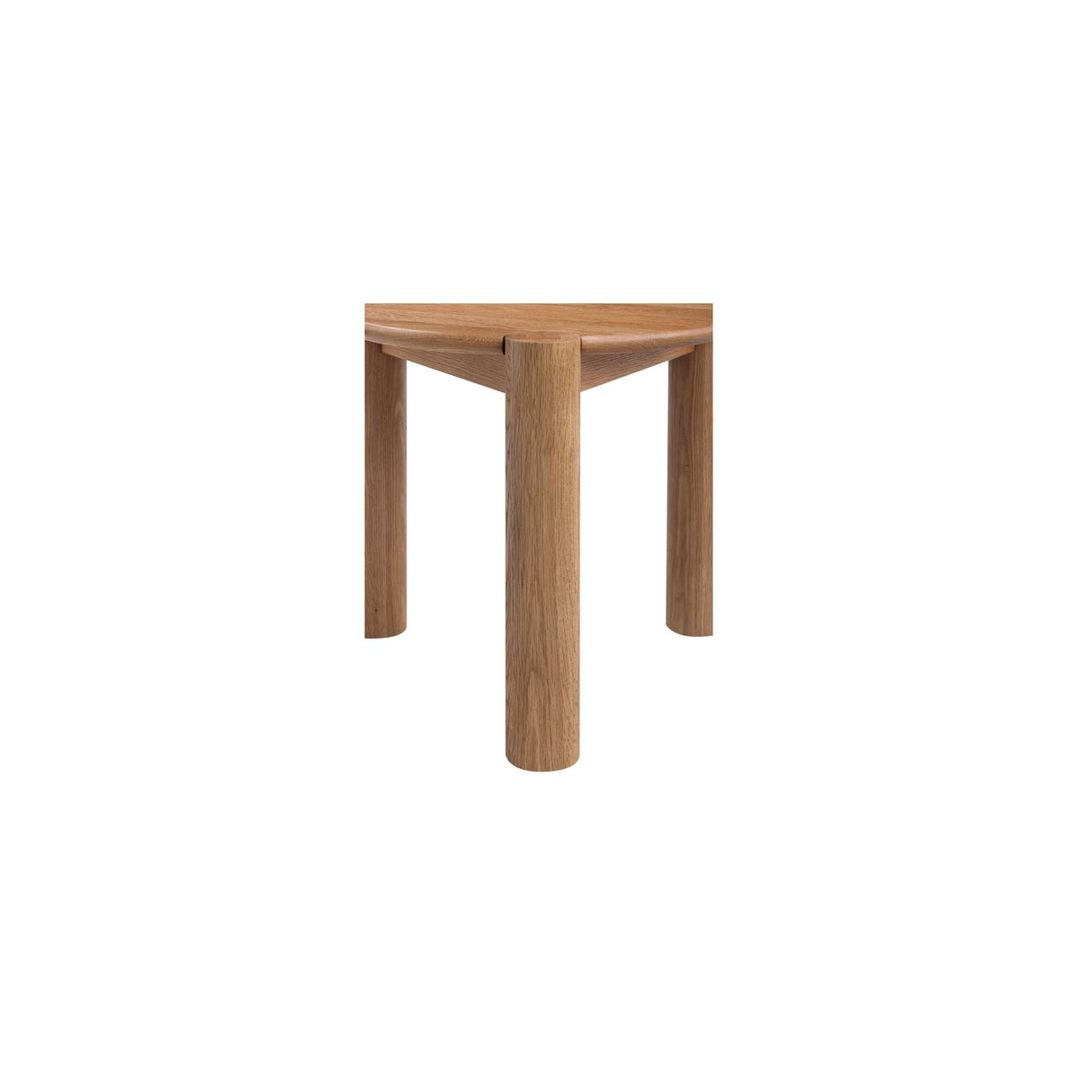 Jack Brushed Natural Oak Side Table by Moe's Home at Eve Furniture