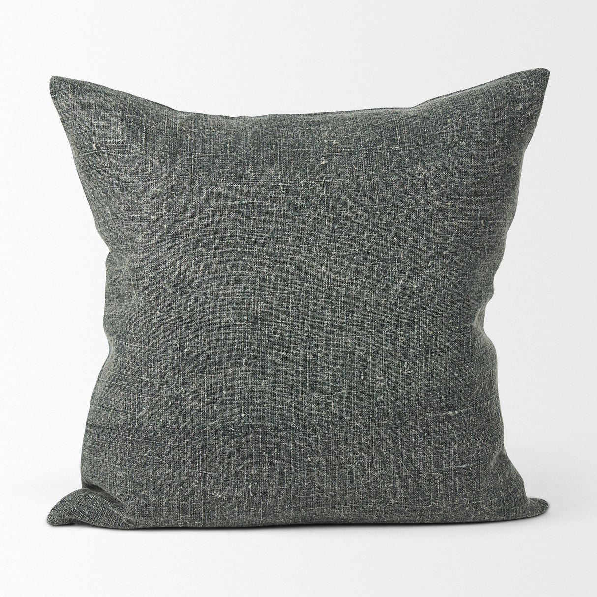 Jack Green Linen Square Decorative Pillow Cover by Mercana at Eve Furniture