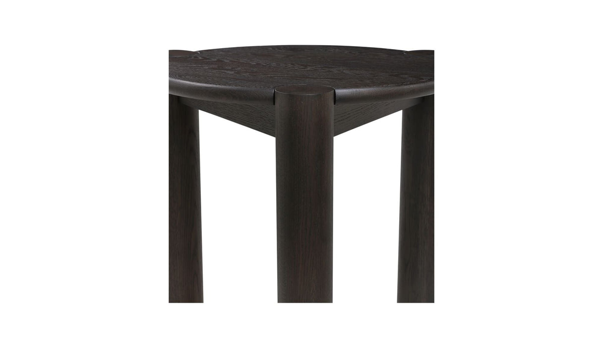 Jack Side Table Brushed Dark Brown by Moe's Home at Eve Furniture