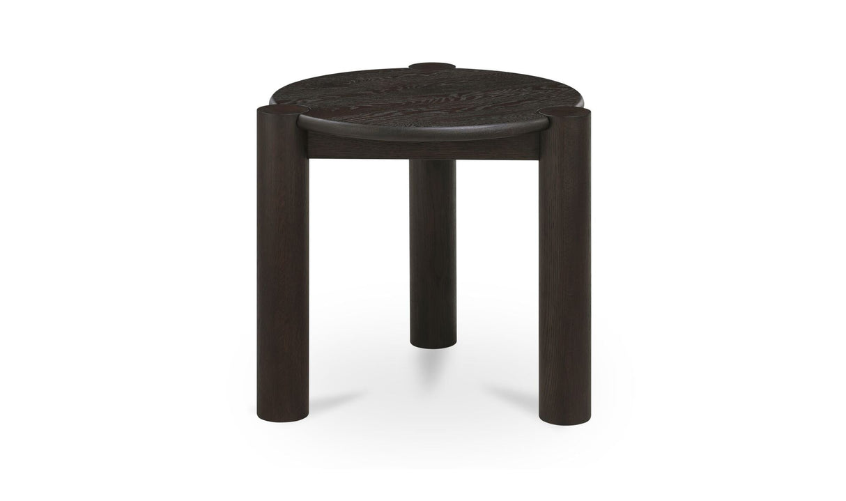Jack Side Table Brushed Dark Brown by Moe's Home at Eve Furniture