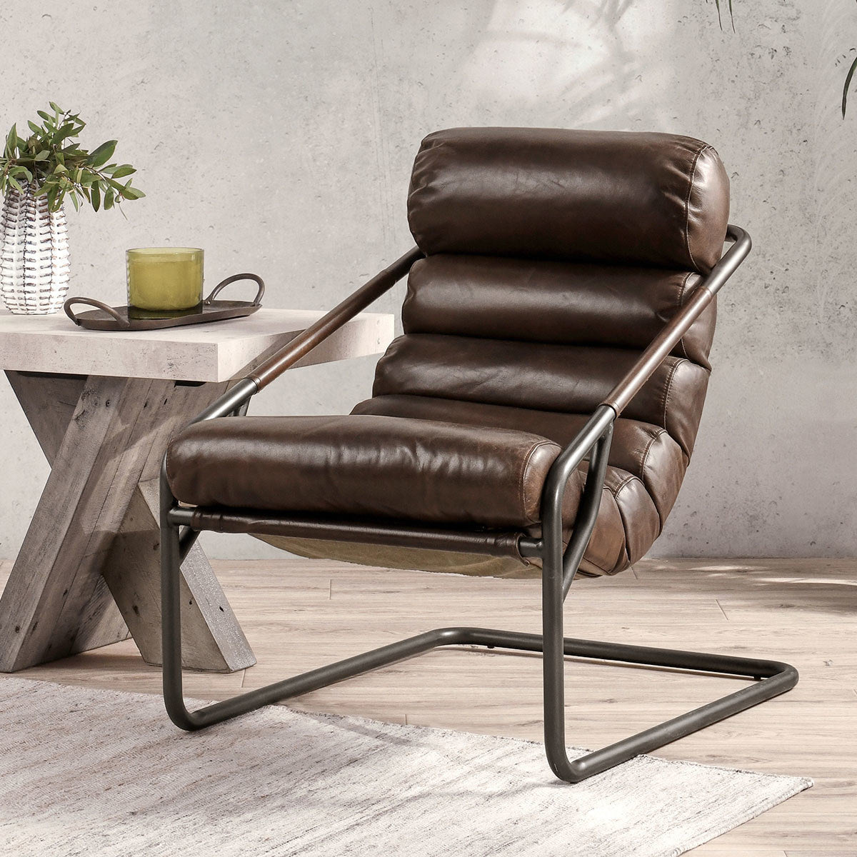 Jackson Accent Chair - Truffle Brown by Classic Home at Eve Furniture