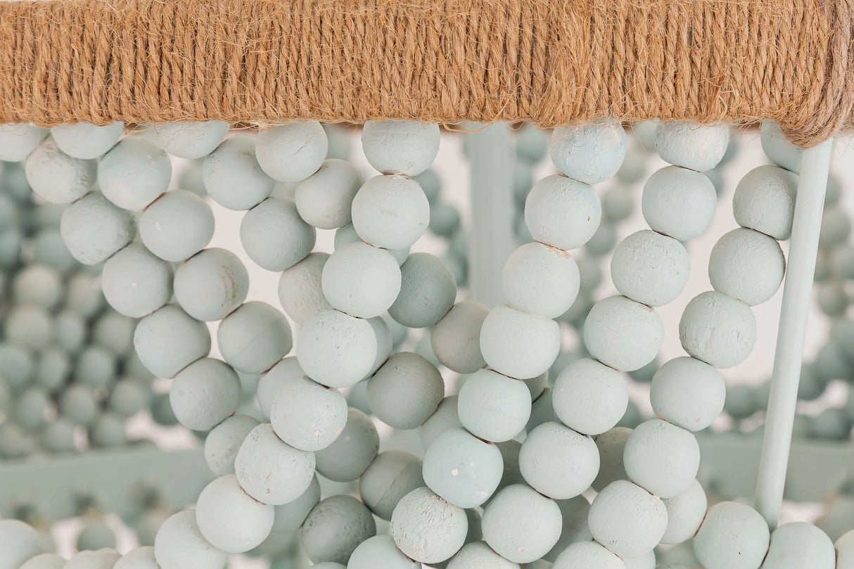Jade Beaded Chandelier by TOV Furniture at Eve Furniture