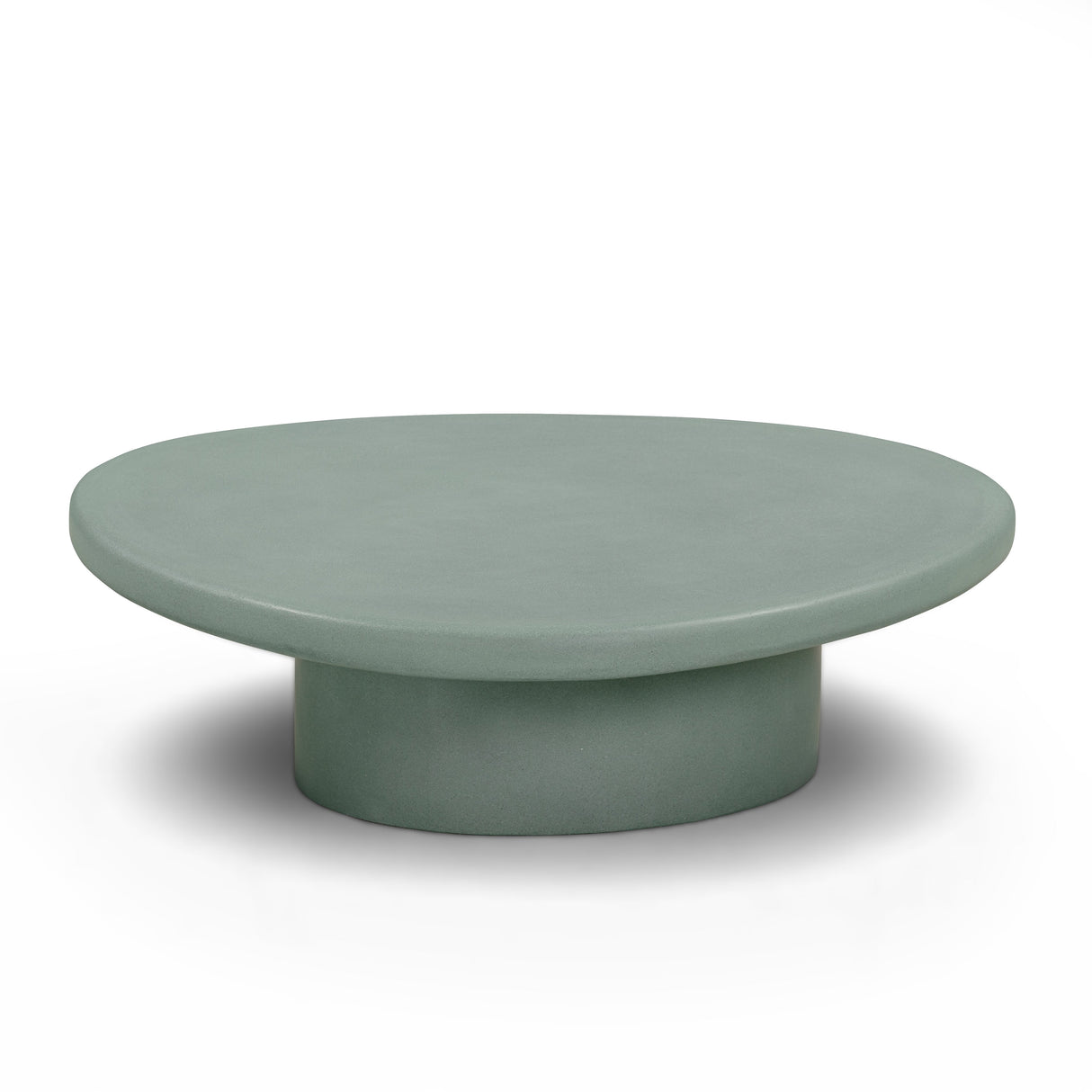 Jade Concrete Indoor/Outdoor Coffee Table (28"-34") by TOV Furniture at Eve Furniture