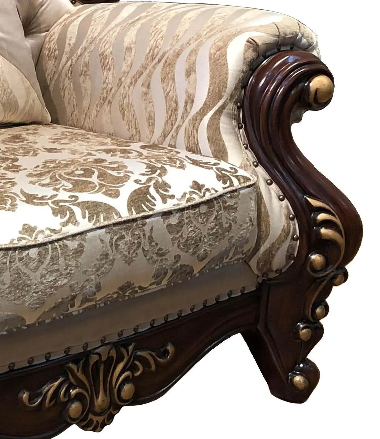 Jade Traditional Style Cherry Finish Wood Chair by Cosmos Furniture at Eve Furniture