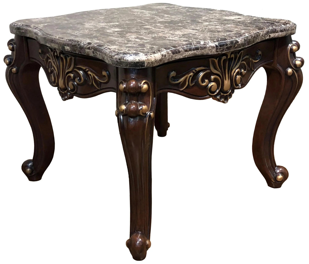 Jade Traditional Style Cherry Finish Wood End Table by Cosmos Furniture at Eve Furniture