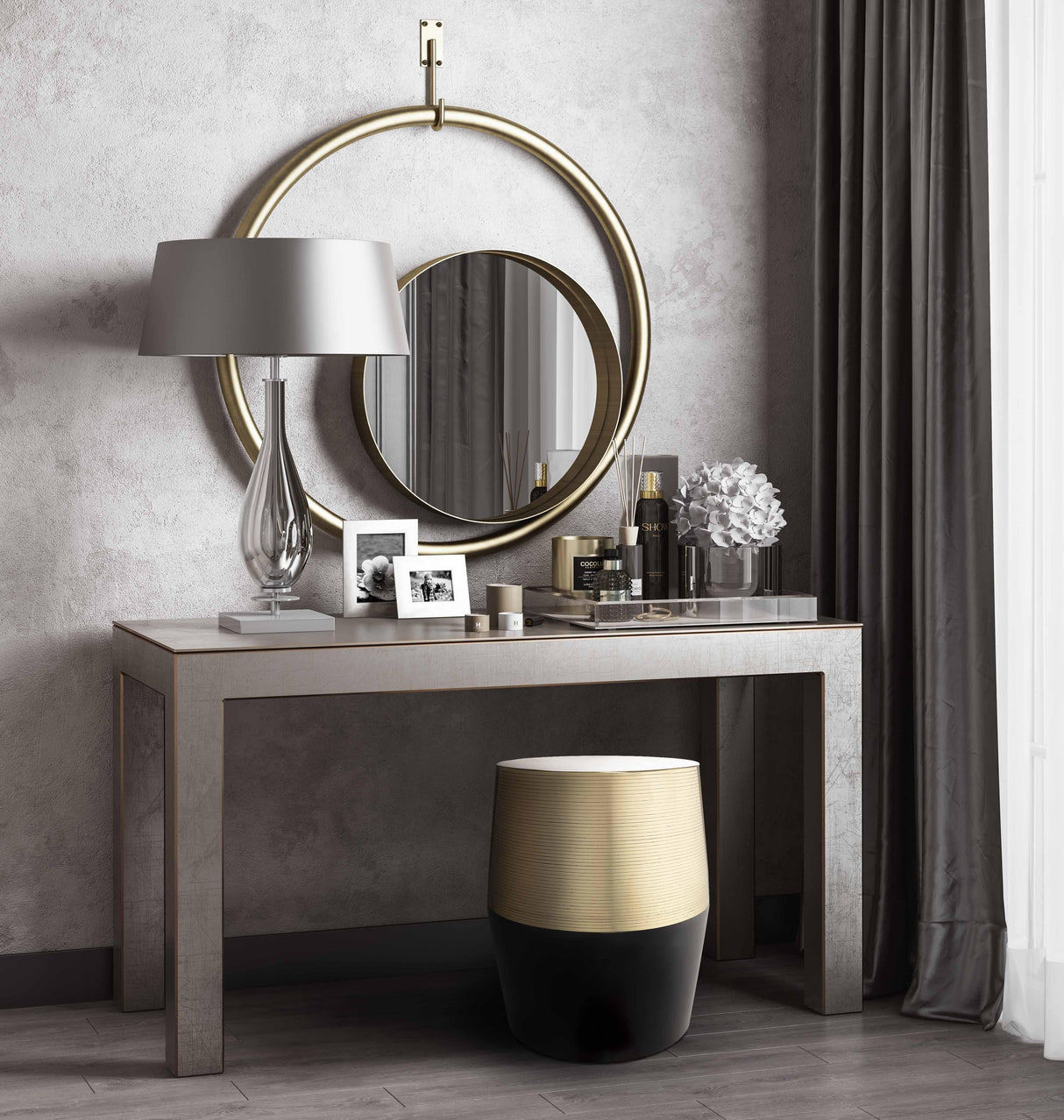 Jadran Stool by TOV Furniture at Eve Furniture