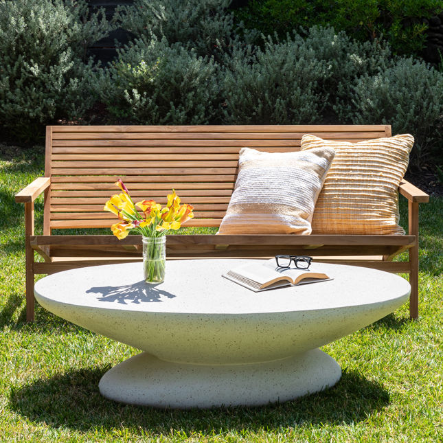 Jaela Outdoor Coffee Table by Dovetail at Eve Furniture