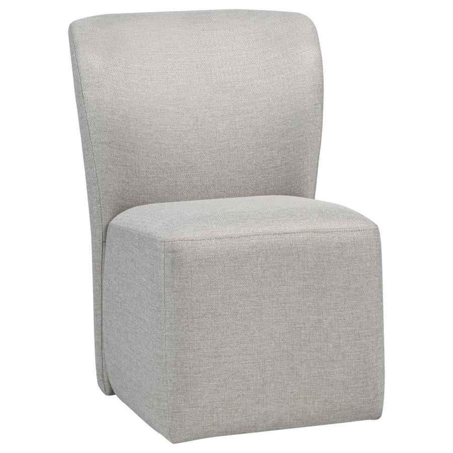 Jaelynn Upholstered Parsons Dining Side Chair Beige (Set of 2) by Coaster at Eve Furniture