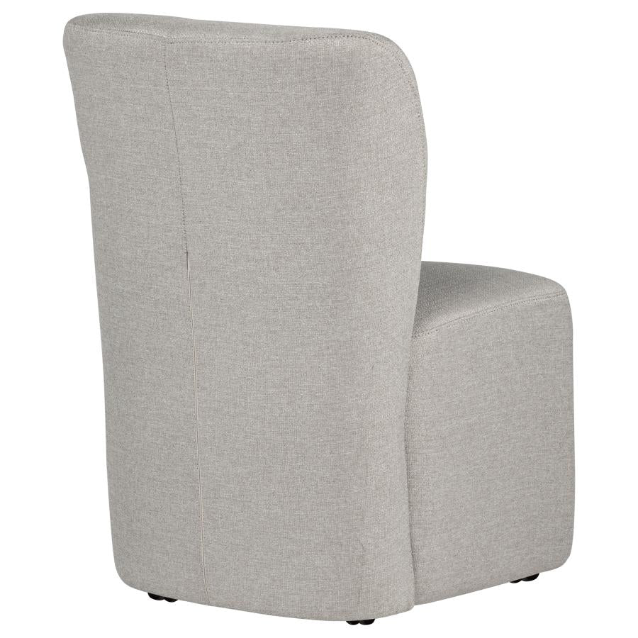 Jaelynn Upholstered Parsons Dining Side Chair Beige (Set of 2) by Coaster at Eve Furniture