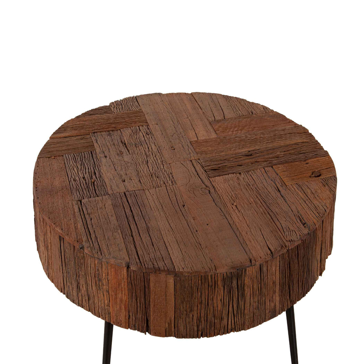 Jaipur 38" Round Coffee Table in Reclaimed Wood by Home Trends & Design at Eve Furniture