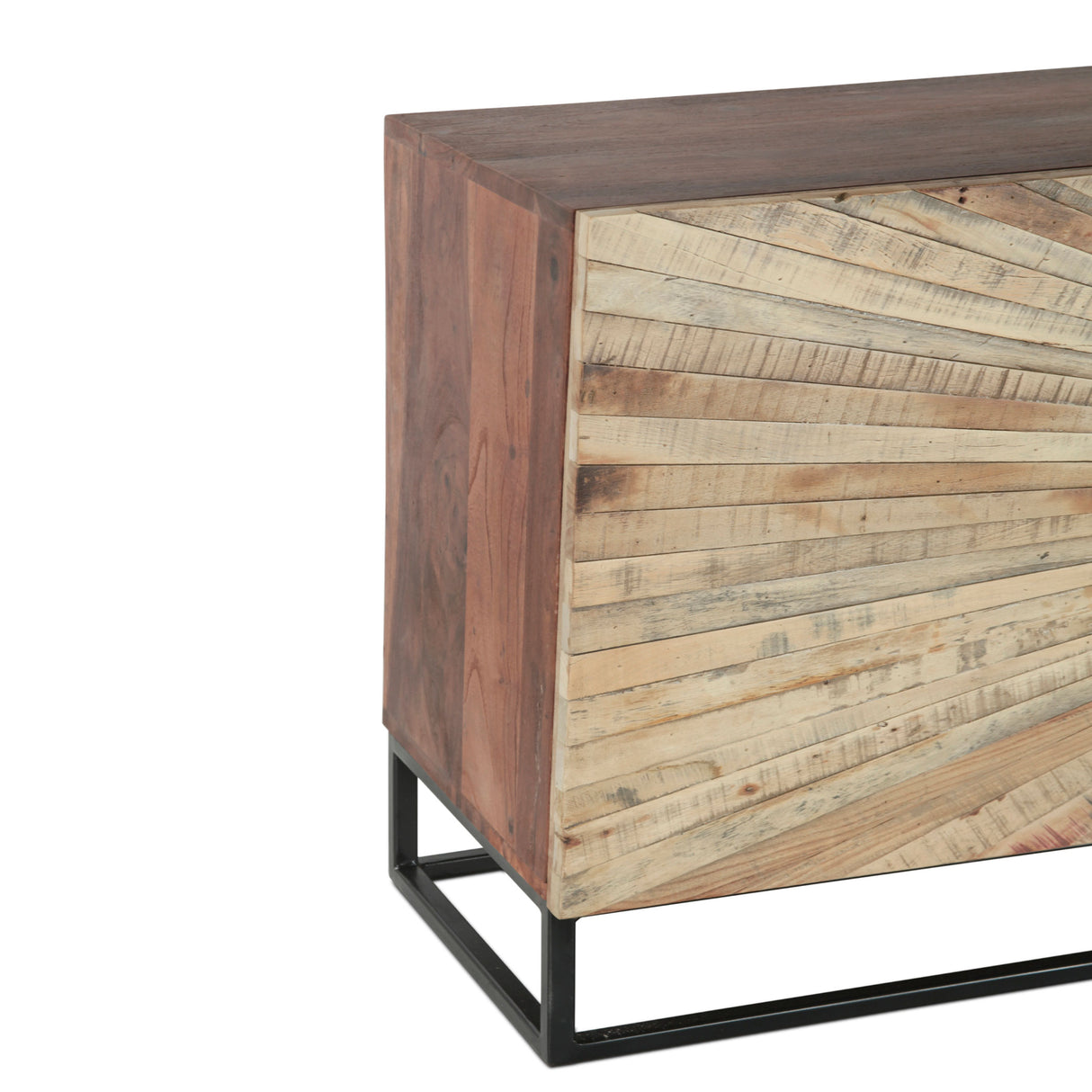 Jaipur Sunburst 63" Sideboard in Reclaimed Wood by Home Trends & Design at Eve Furniture