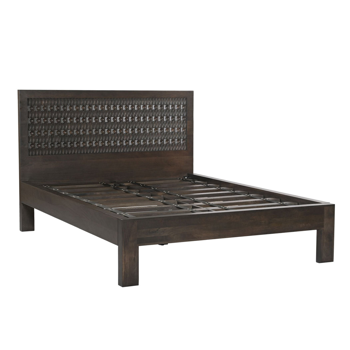Jakarta Queen Bed in Dark Java by Home Trends & Design at Eve Furniture