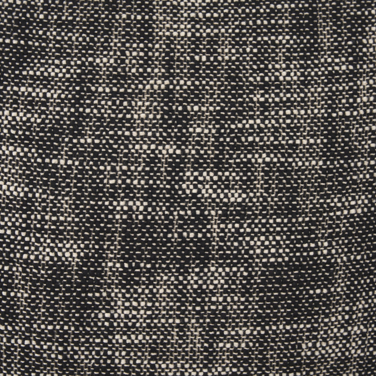 Jalia Cream/Black Cotton Decorative Lumbar Pillow Cover w/Down Filler, Set of 2 by Mercana at Eve Furniture