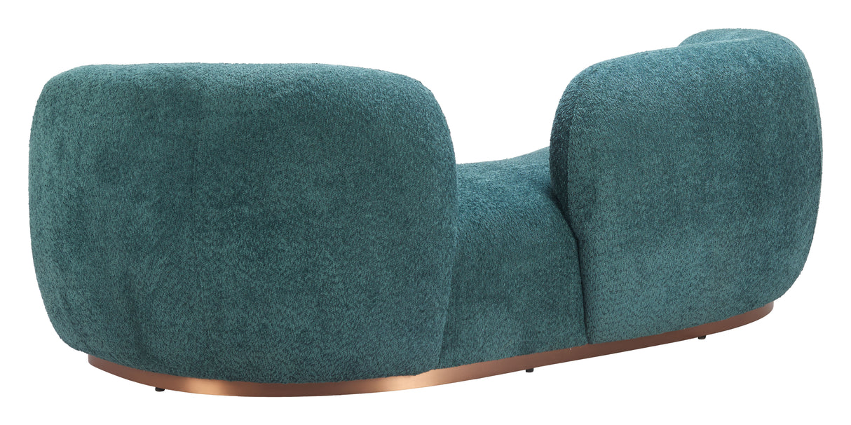 Jamela Teal Sofa by Zuomod at Eve Furniture