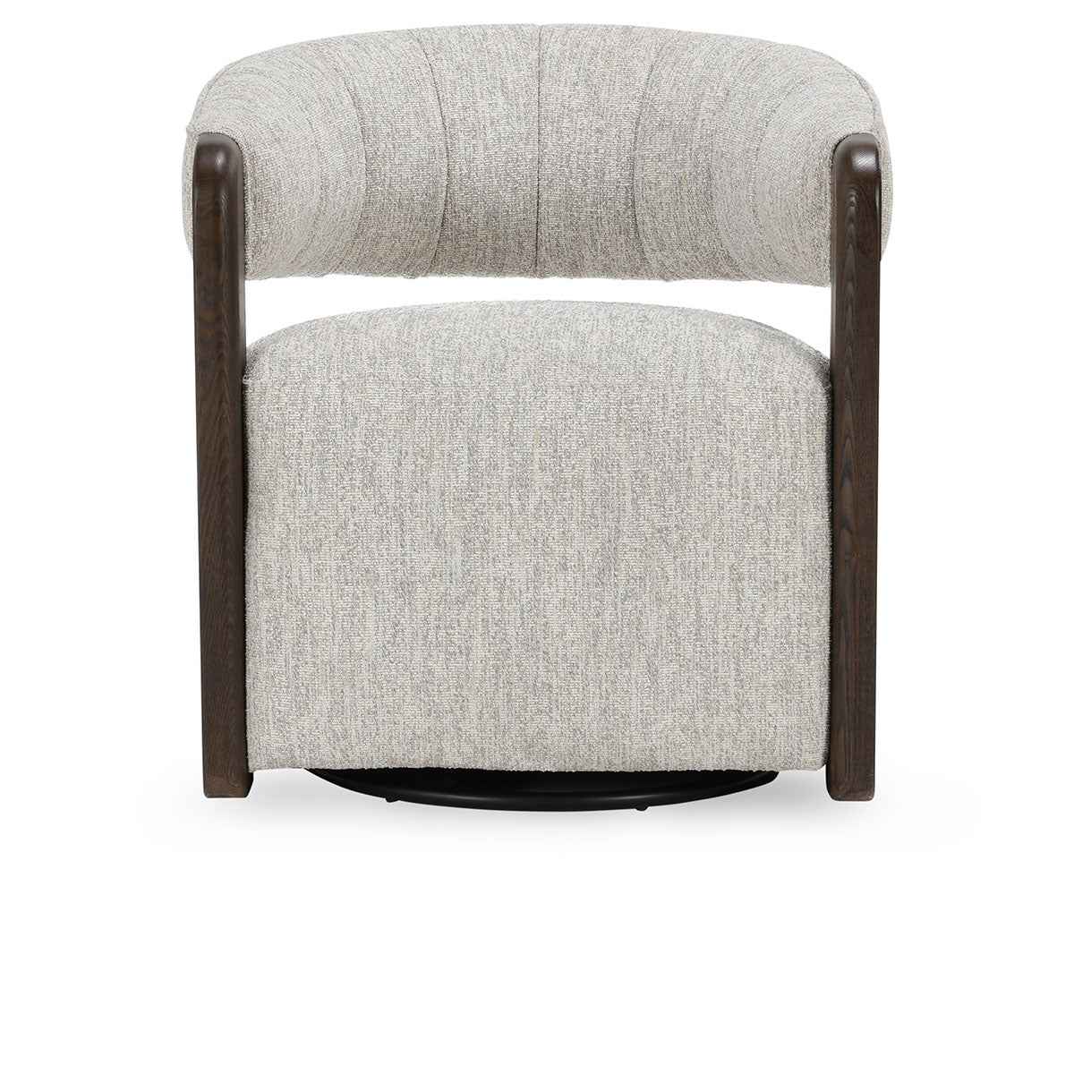James Glacier Gray Swivel Accent Chair by Classic Home at Eve Furniture