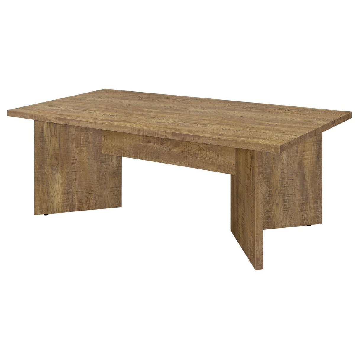 Jamestown Mango Brown Rectangular Engineered Wood Dining Table with Decorative Laminate by Coaster at Eve Furniture