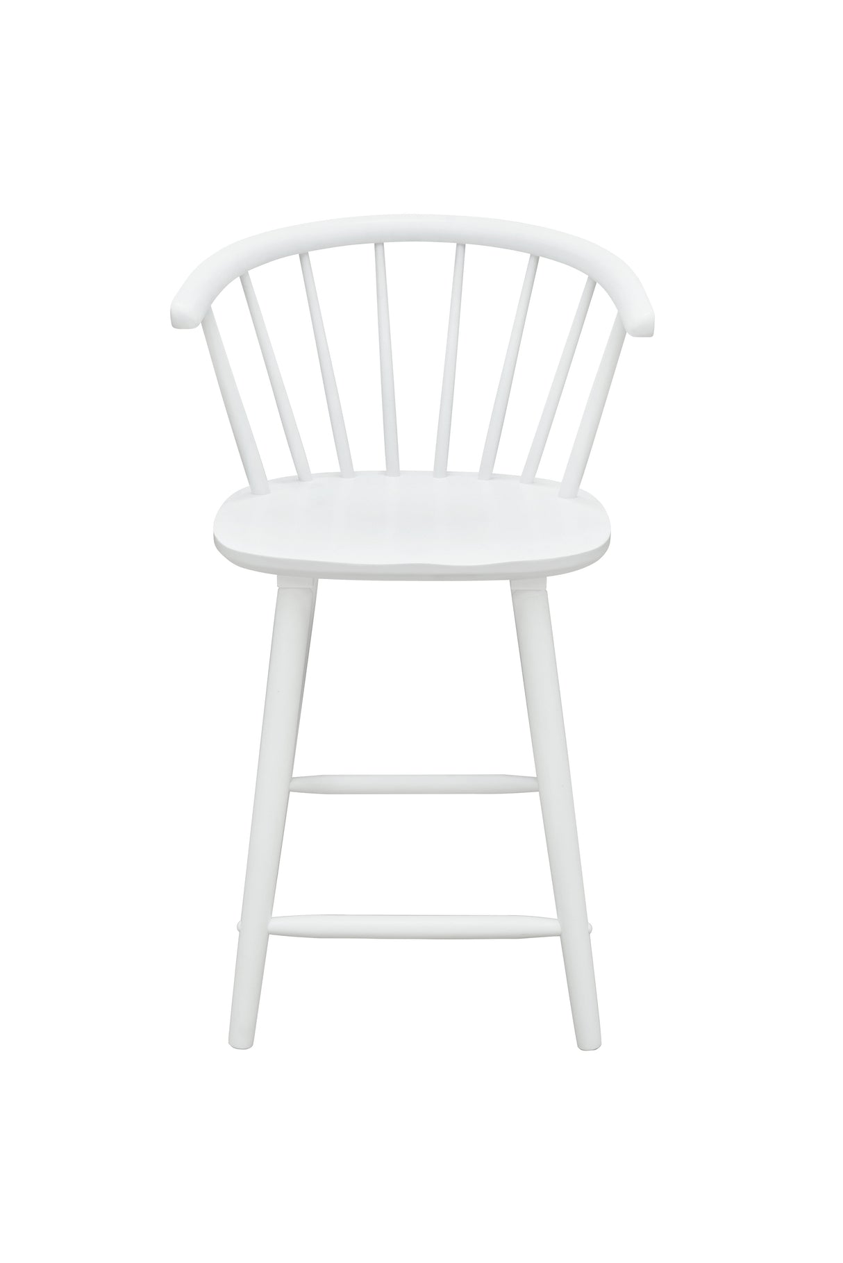 Janna White Counter Height Stool, Set of 2 by Crown Mark at Eve Furniture