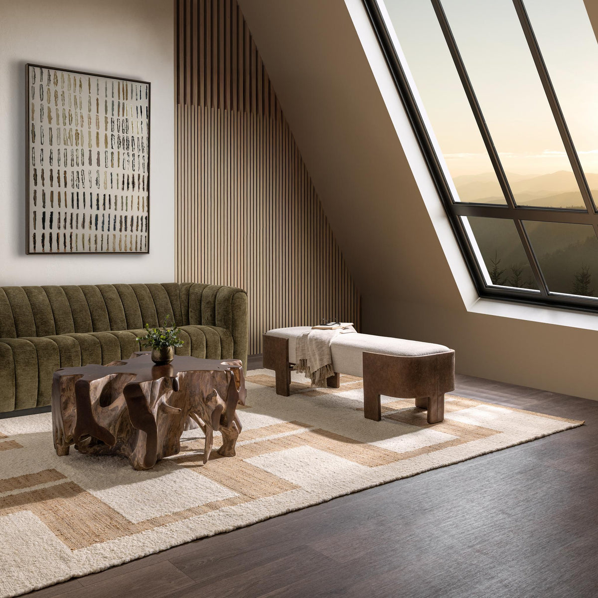 Janya Accent Bench by Classic Home at Eve Furniture