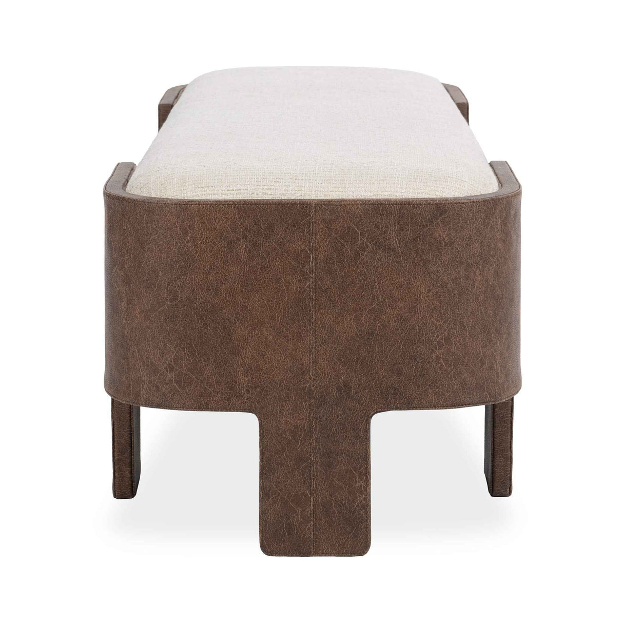 Janya Oat Cream Accent Bench by Classic Home at Eve Furniture