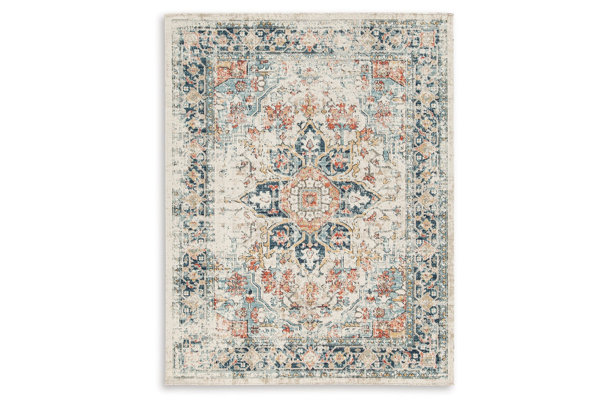 Jarrpage Multi 5' x 7' Rug by Ashley at Eve Furniture