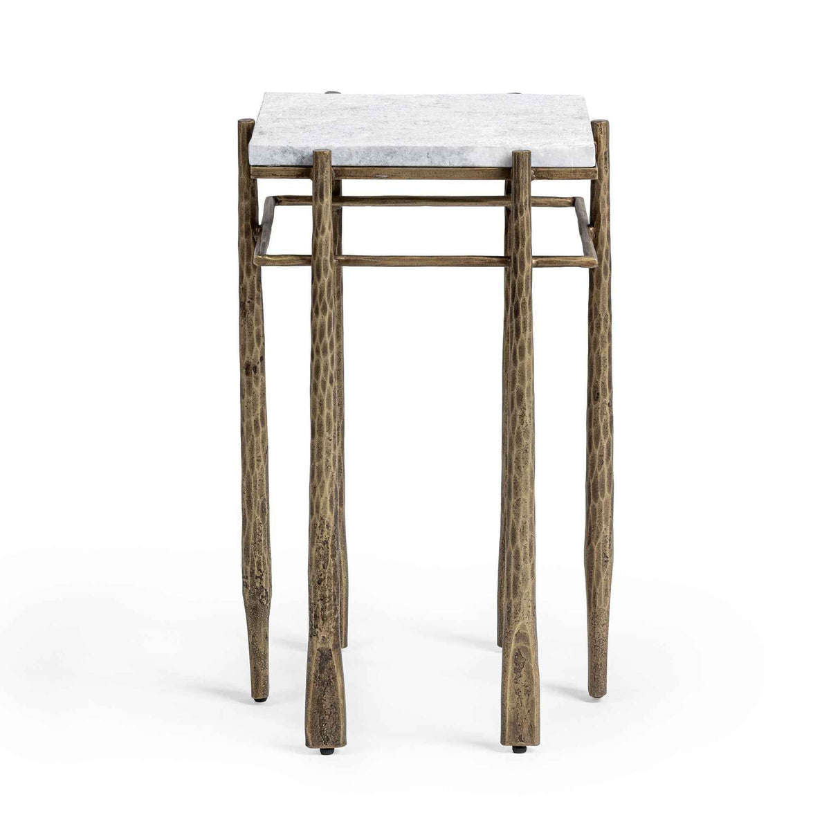 Jasmine Moonstone White End Table by Classic Home at Eve Furniture