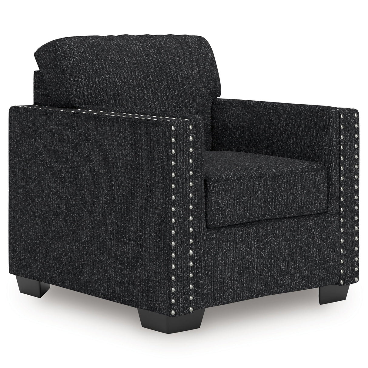 Jasmine Peaks Coal Chair by Ashley at Eve Furniture