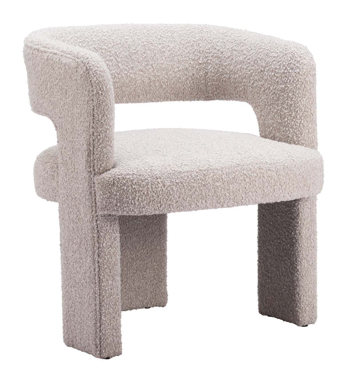 Java Sandy Beige Accent Chair by Zuomod at Eve Furniture