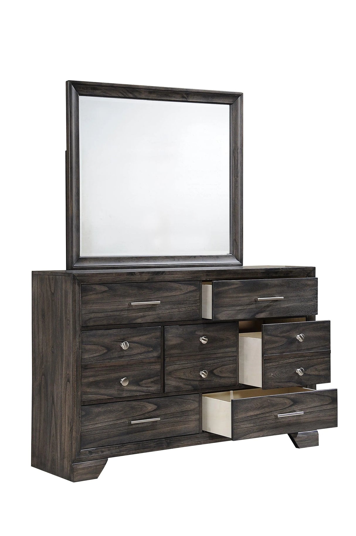 Jaymes Gray Bedroom Mirror (Mirror Only) by Crown Mark at Eve Furniture