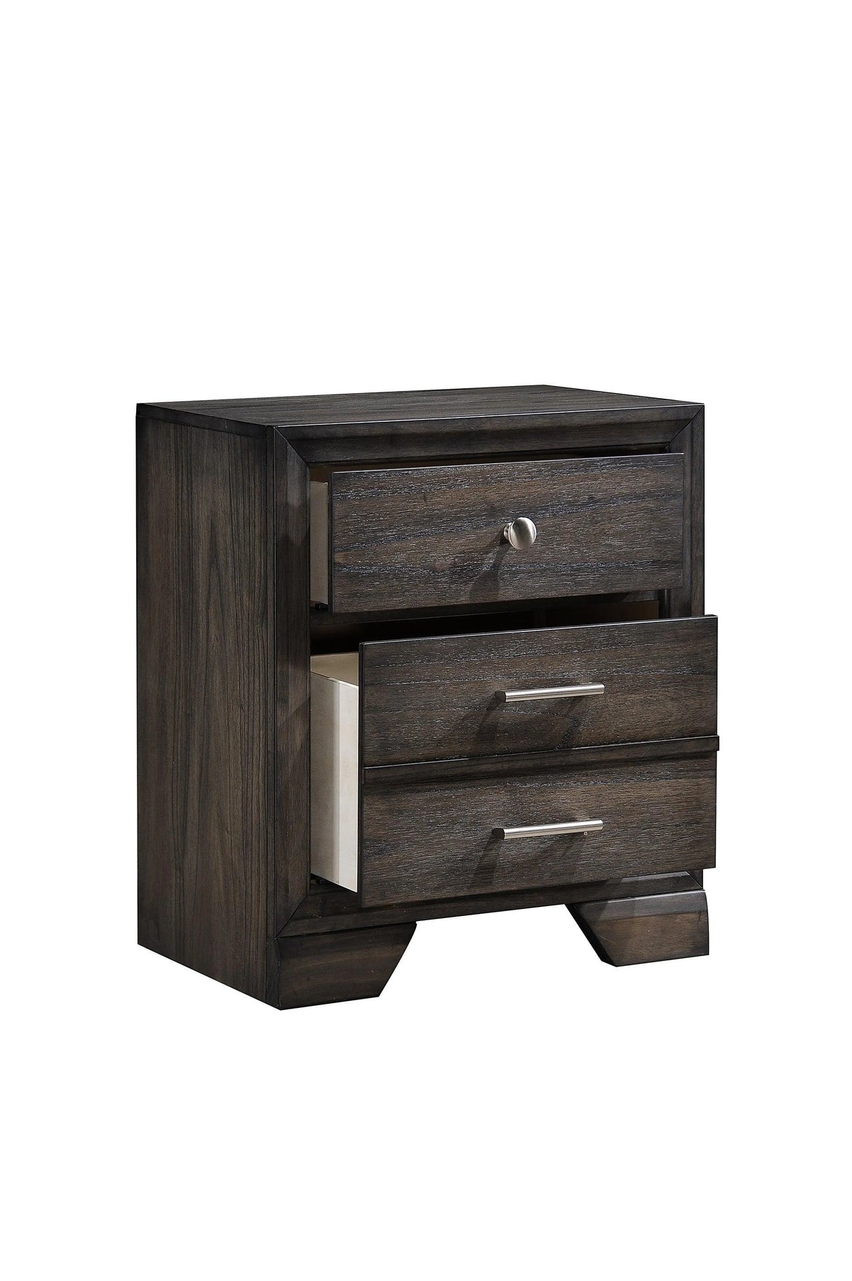 Jaymes Gray Nightstand by Crown Mark at Eve Furniture