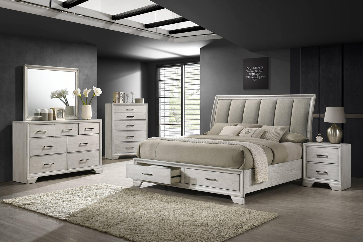 Jaymes White Mist Dresser by Crown Mark at Eve Furniture