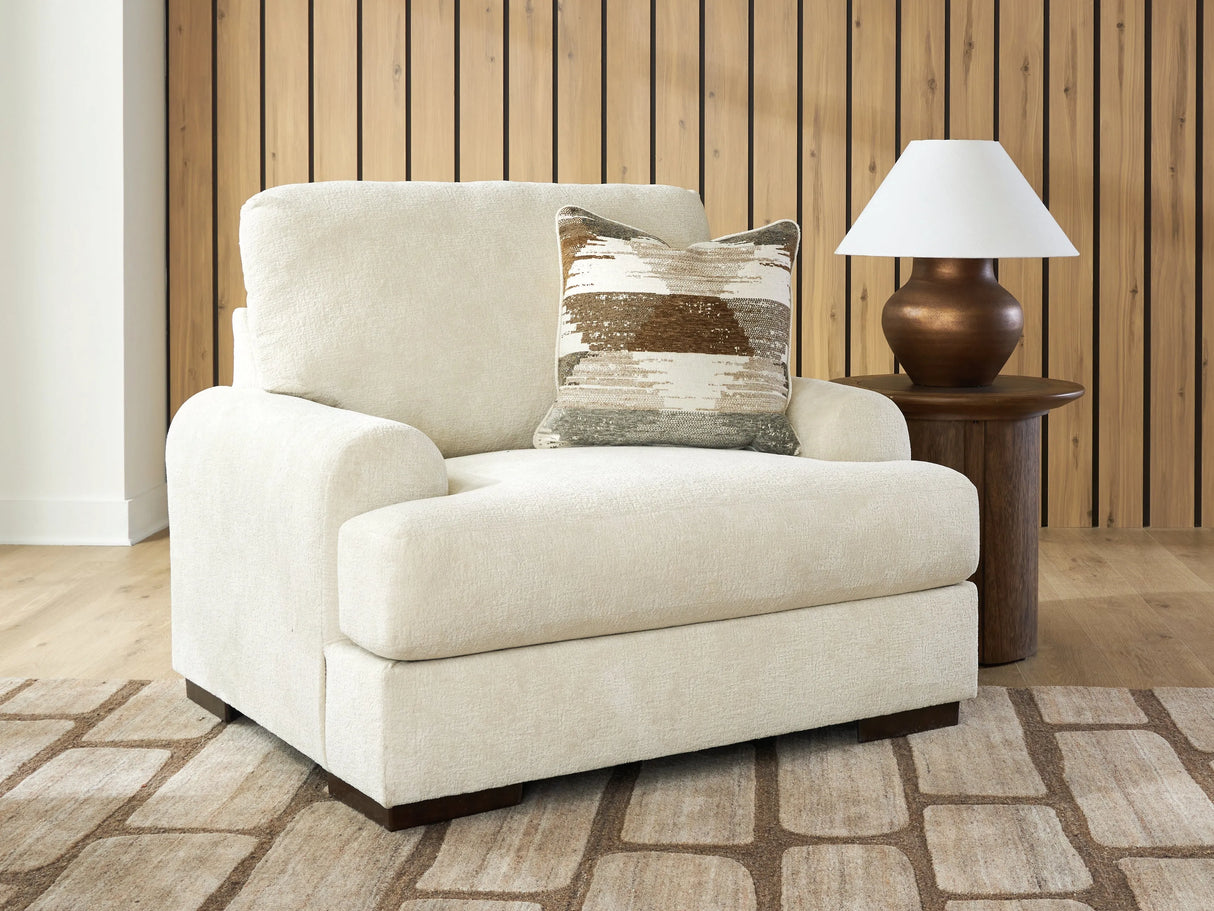 Jayne Park Sand Oversized Chair by Ashley at Eve Furniture