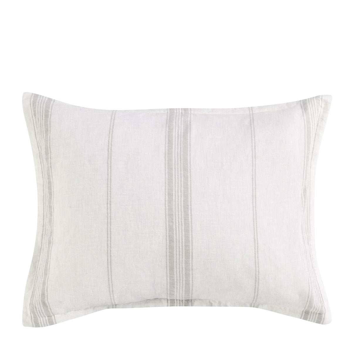 Jayson Gray Stripe Linen Cashmere Duvet Collection by Classic Home at Eve Furniture