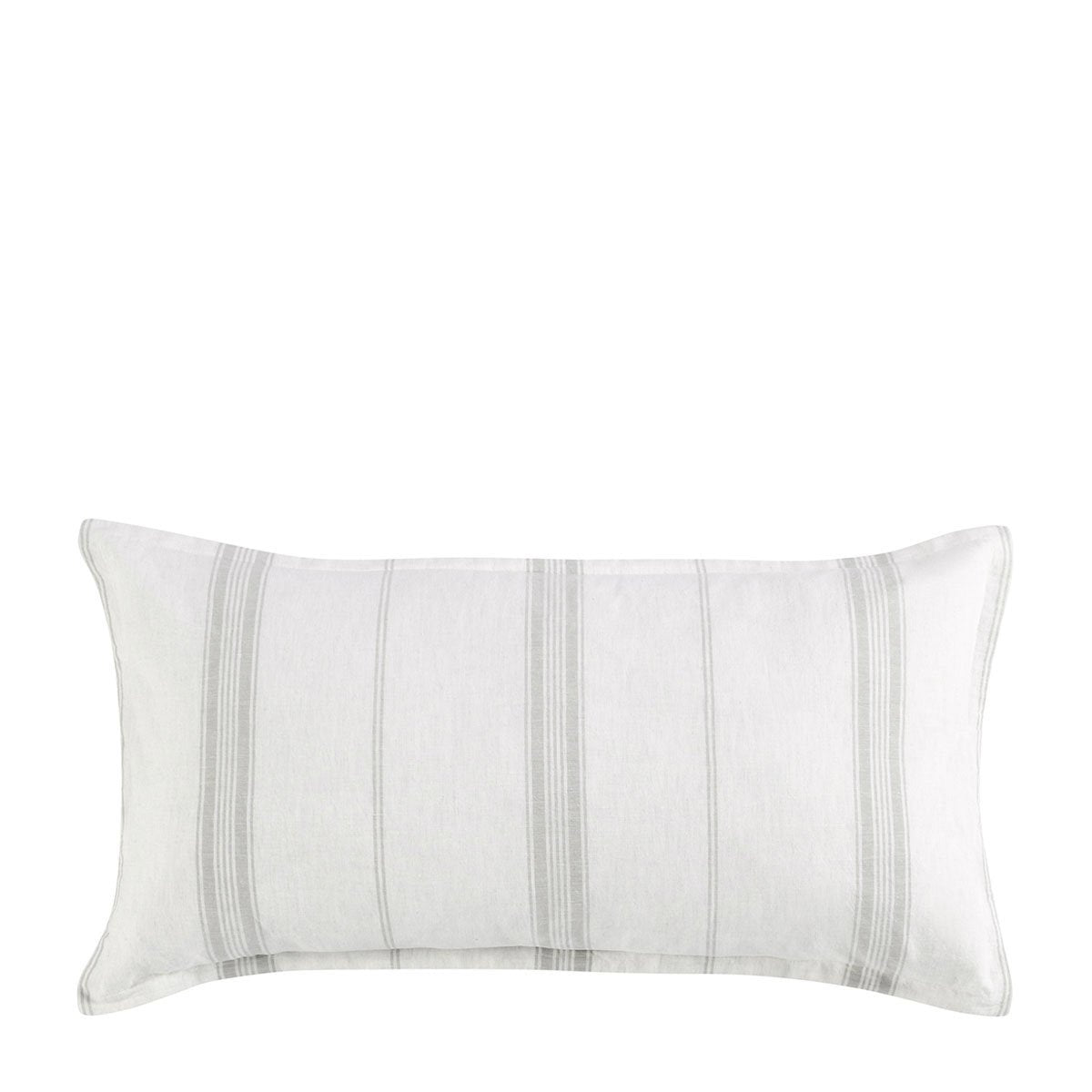 Jayson Gray Stripe Linen Cashmere Duvet Collection by Classic Home at Eve Furniture