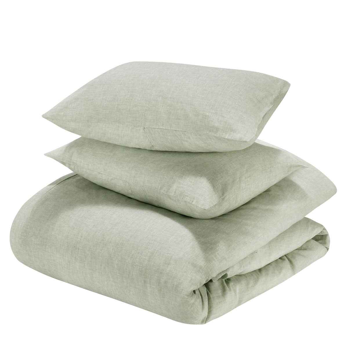 Jayson Sagebrush Linen Cashmere Duvet Collection by Classic Home at Eve Furniture