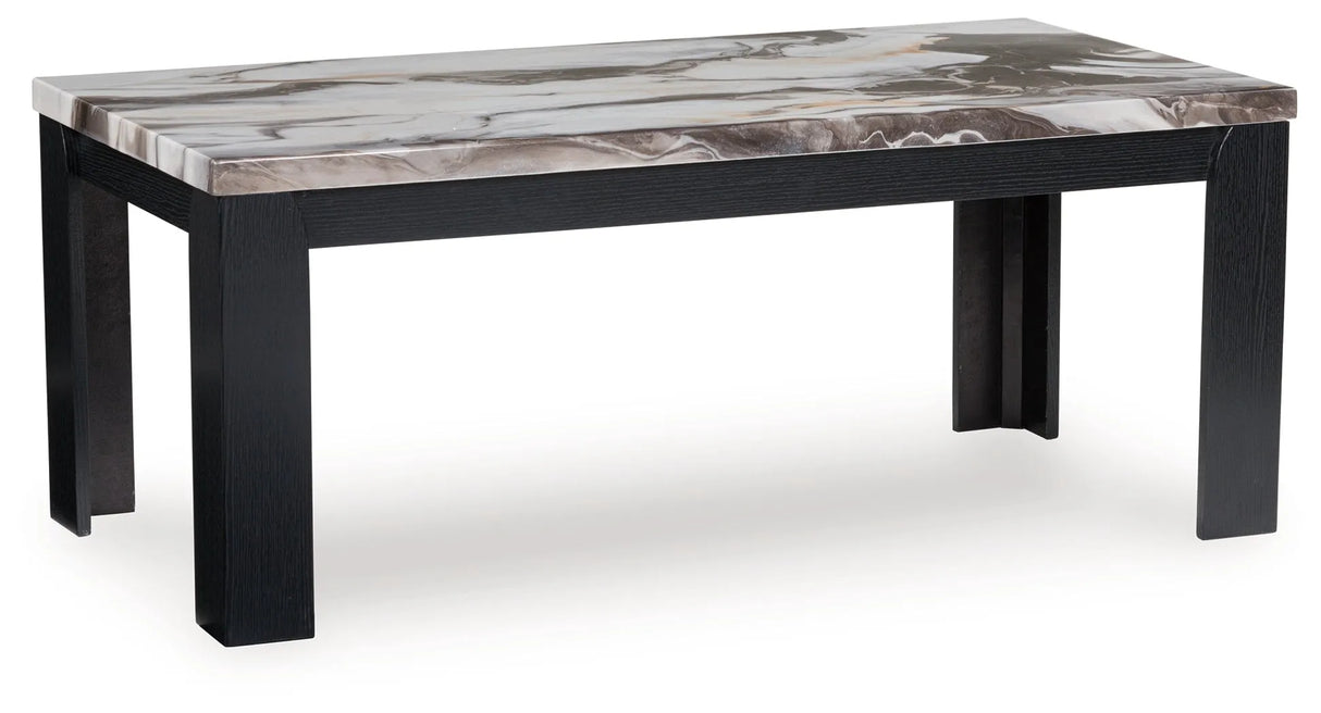 Jazmore Dark Brown Table (Set of 3) by Ashley at Eve Furniture