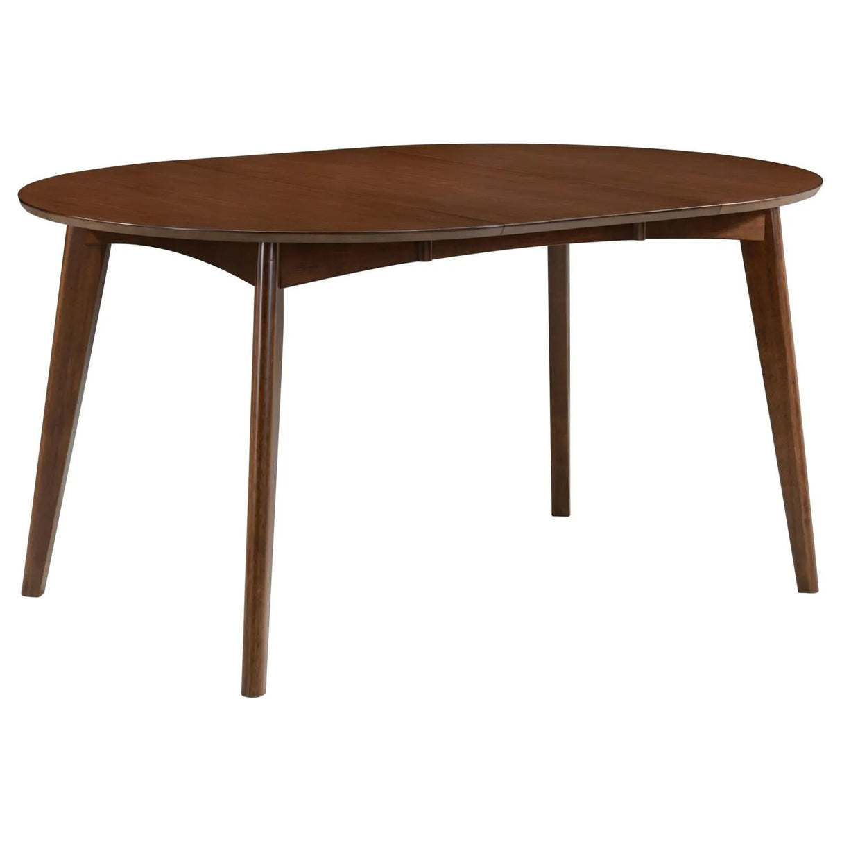 Jedda Dark Walnut/Black 5-piece Oval Dining Table Set by Coaster at Eve Furniture