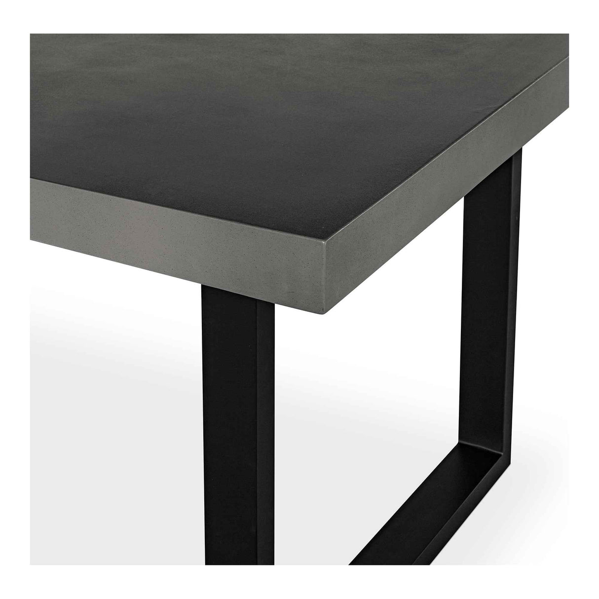 Jedrik Dark Grey Small Outdoor Dining Table by Moe's Home at Eve Furniture