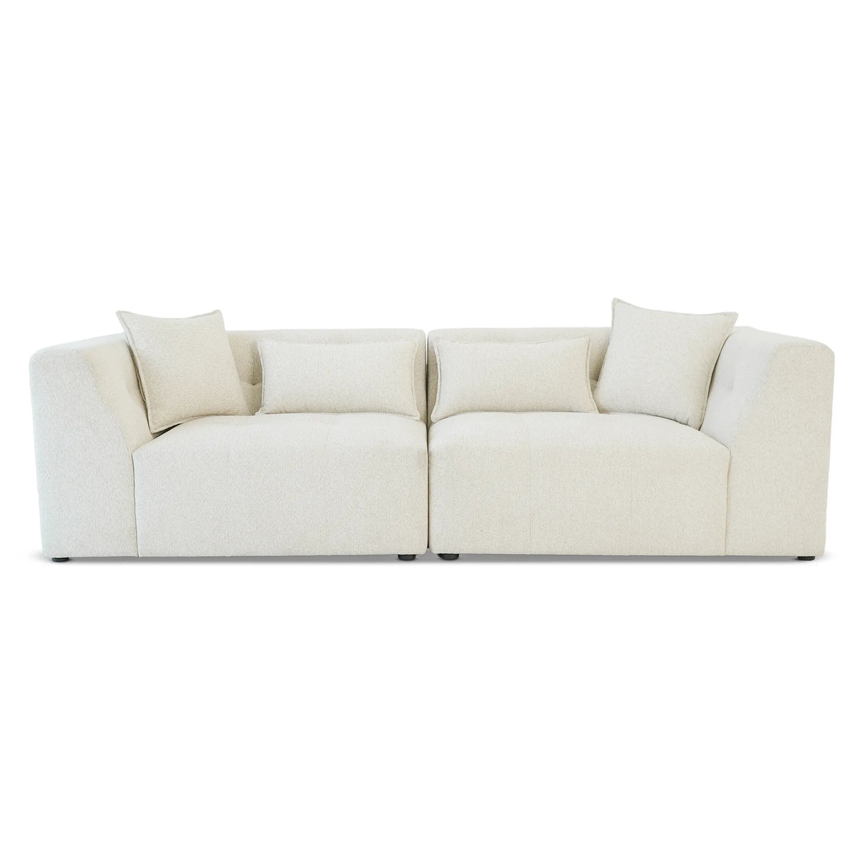 Jefferson Soft Chenille Modern Sofa by Ashcroft Furniture at Eve Furniture