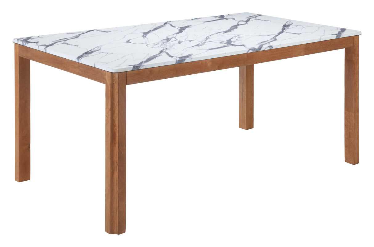 Jemy White Dining Table by Zuomod at Eve Furniture