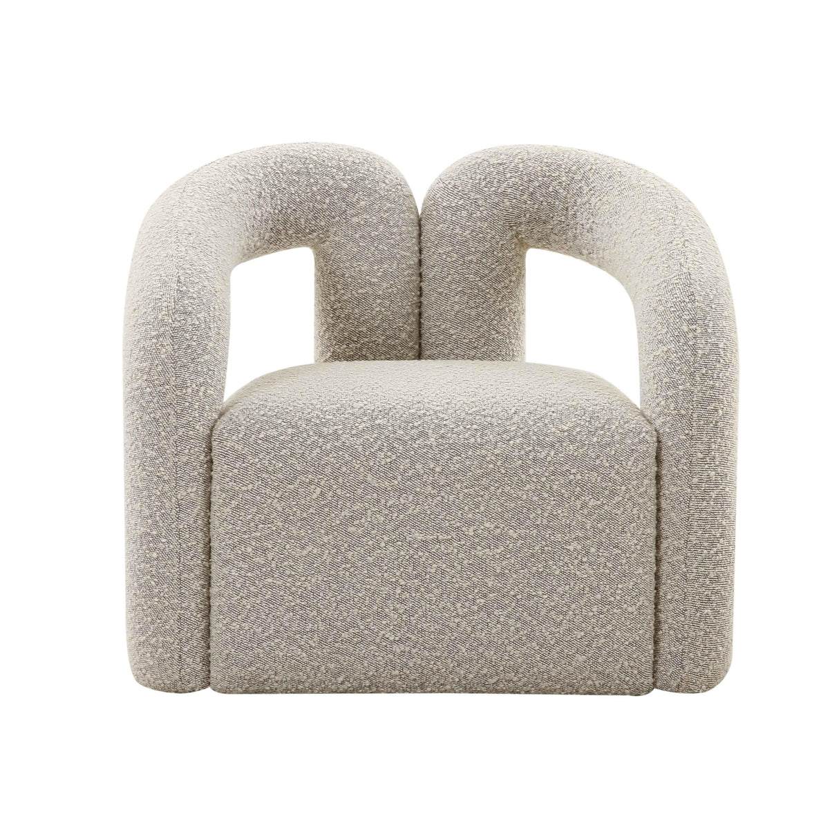 Jenn Speckled Boucle Accent Chair by TOV Furniture at Eve Furniture