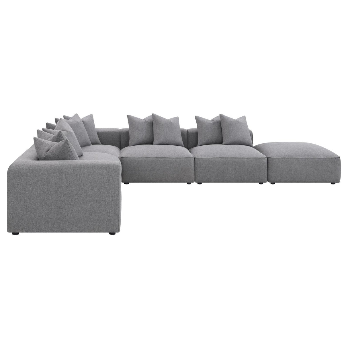Jennifer Gray 6-Piece Tight Seat Modular Sectional by Coaster at Eve Furniture