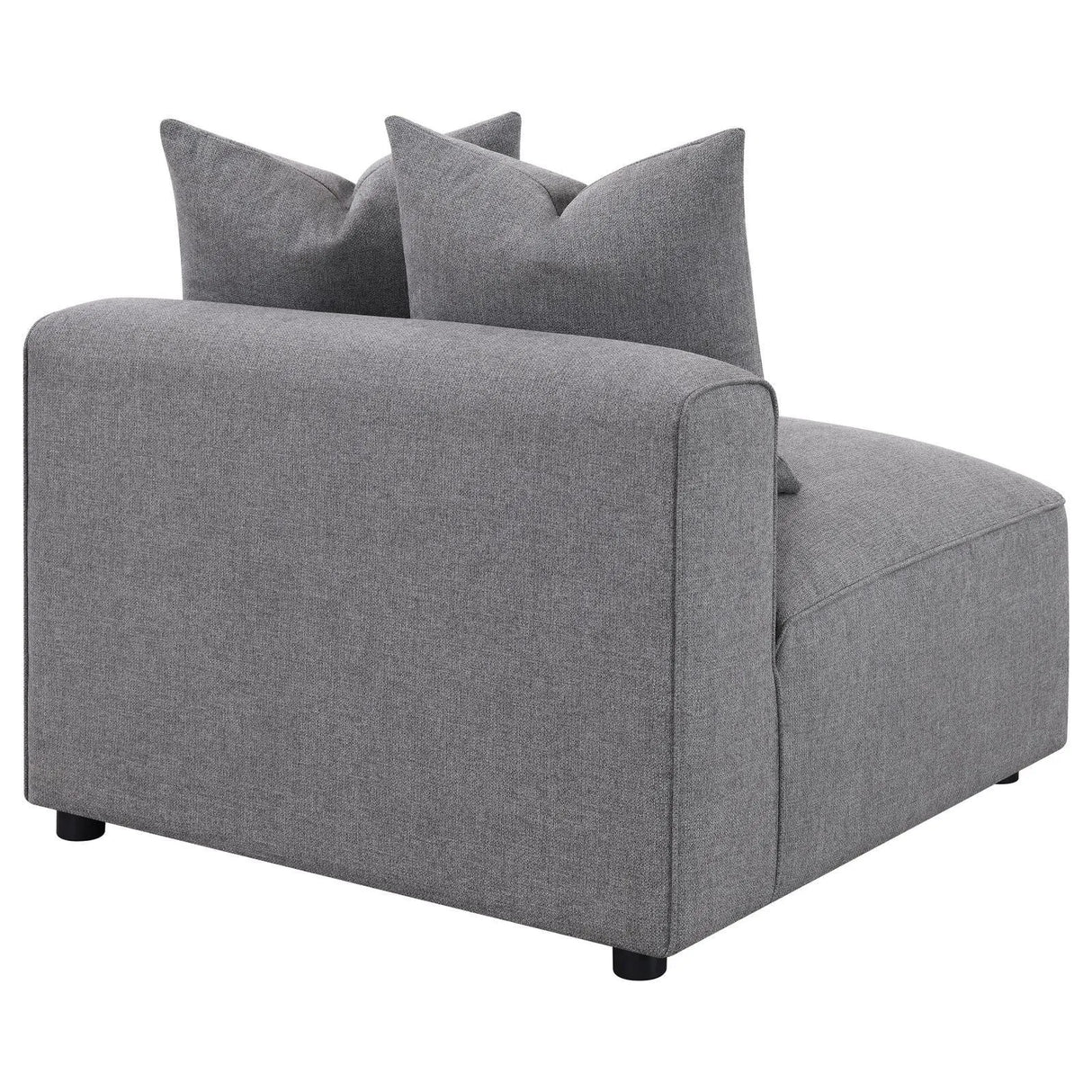 Jennifer Gray Tight Seat Armless Chair by Coaster at Eve Furniture