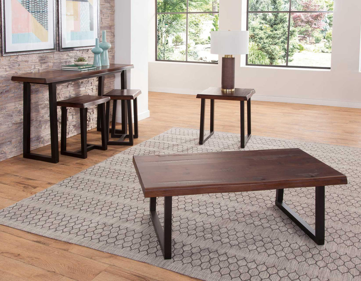Jennings 3-Piece Occasional Set (Cocktail Table & 2 End Tables) by Steve Silver at Eve Furniture