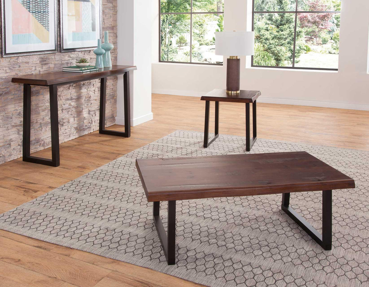 Jennings 3-Piece Occasional Set (Cocktail Table & 2 End Tables) by Steve Silver at Eve Furniture