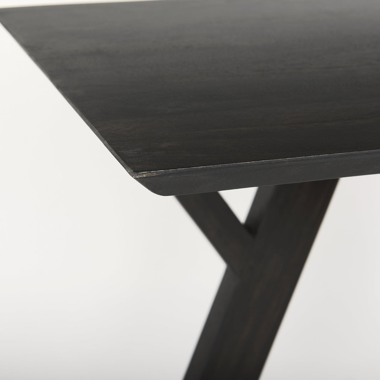 Jennings 54.0L x 16.0W x 29.5H Dark Brown Wood Console Table by Mercana at Eve Furniture
