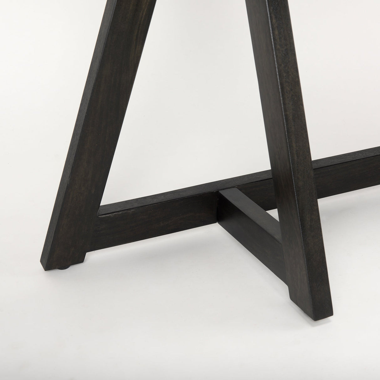 Jennings 54.0L x 16.0W x 29.5H Dark Brown Wood Console Table by Mercana at Eve Furniture