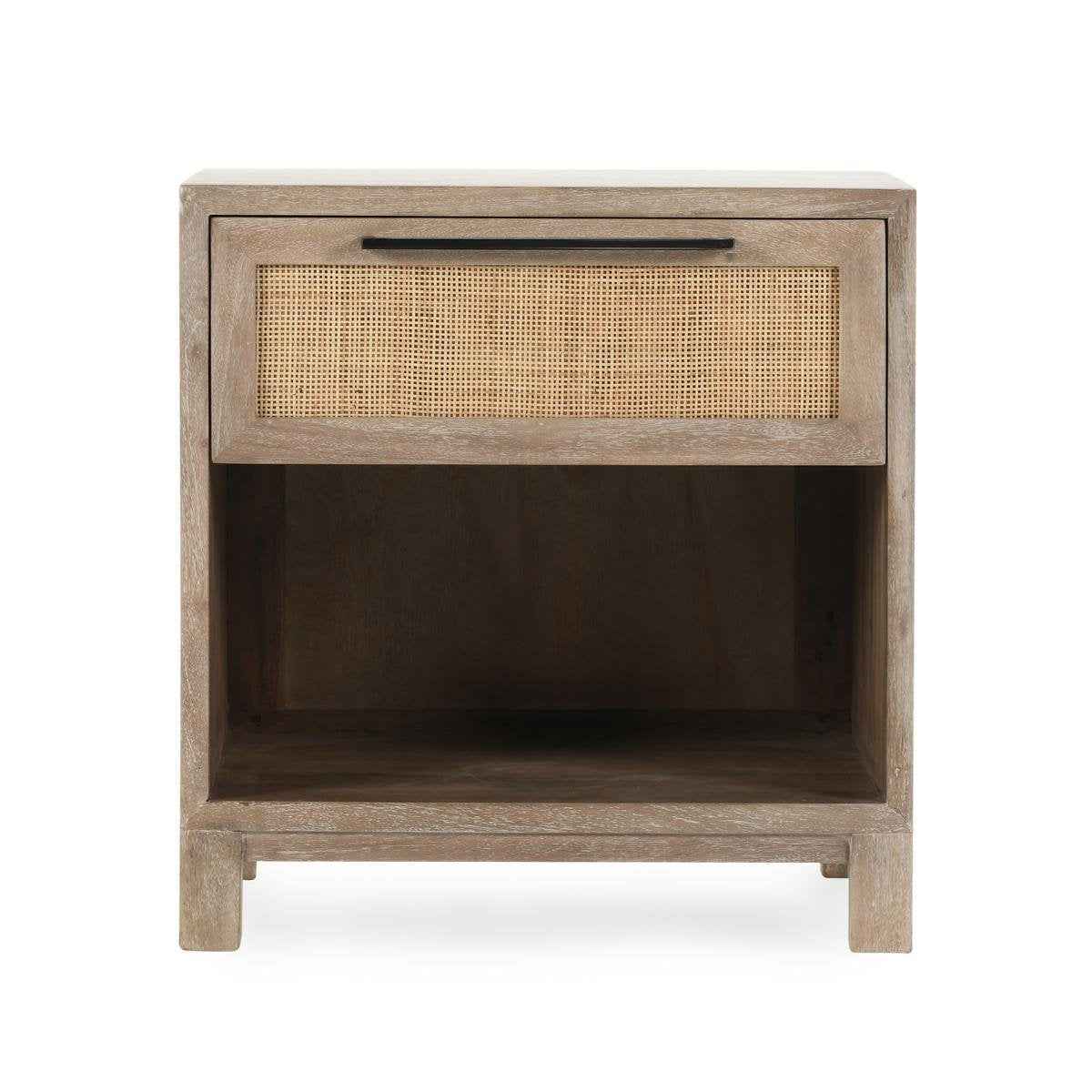 Jensen 1 Drawer Nightstand - Meadow Taupe by Classic Home at Eve Furniture