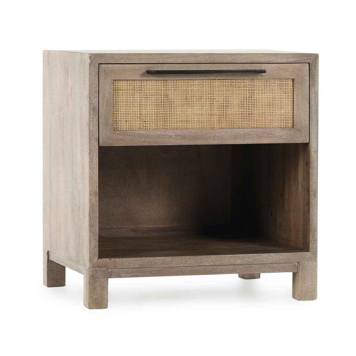 Jensen 1 Drawer Nightstand - Meadow Taupe by Classic Home at Eve Furniture