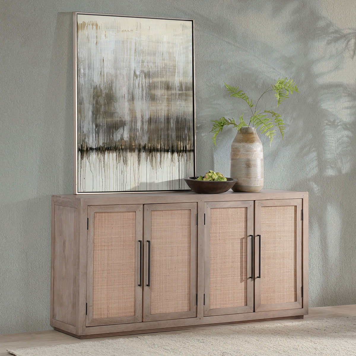 Jensen Taupe Cabinet by Classic Home at Eve Furniture